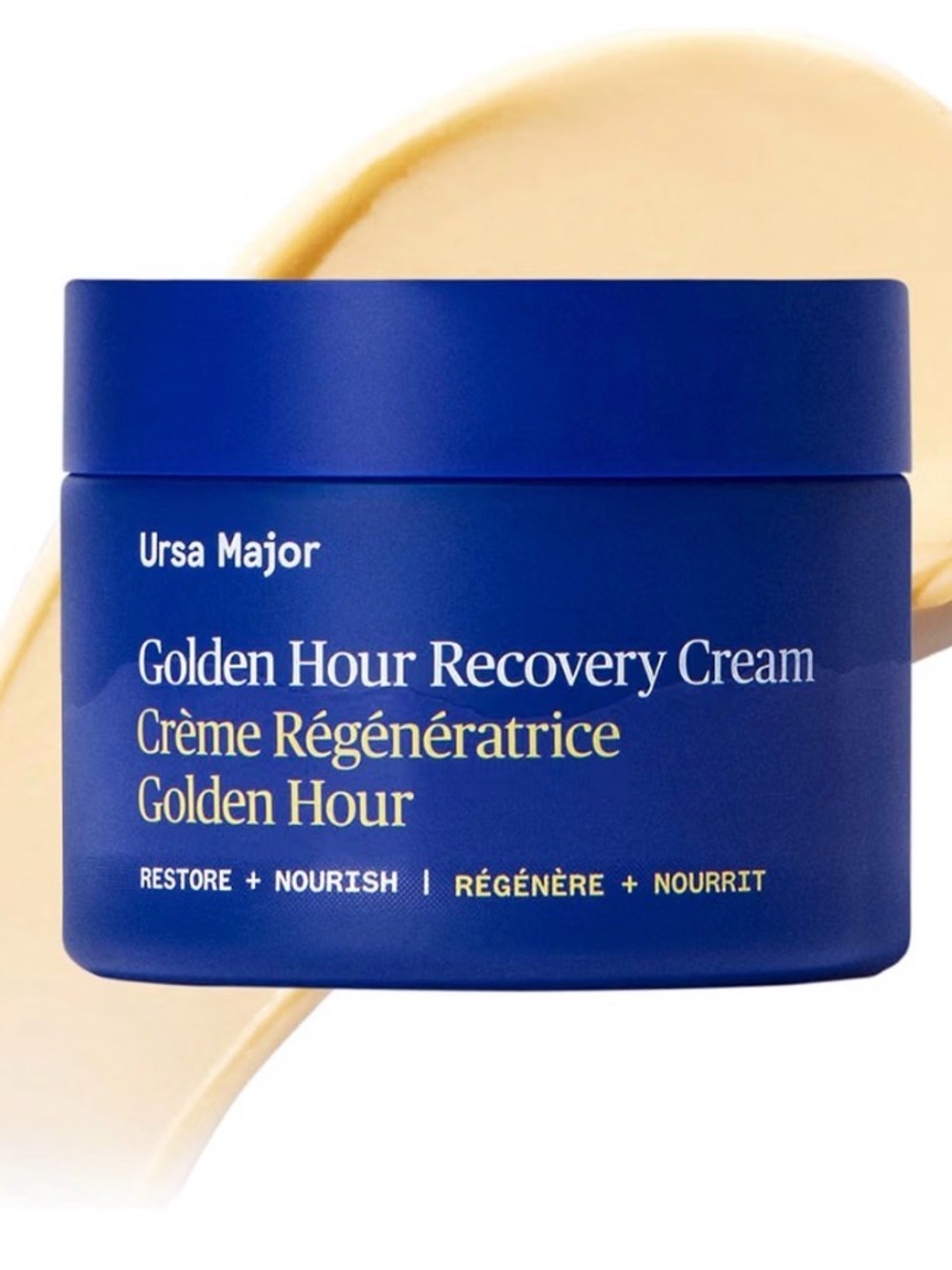 Ursa Major Golden Hour Recovery Cream Hydrating Face Moisturizer, Beige